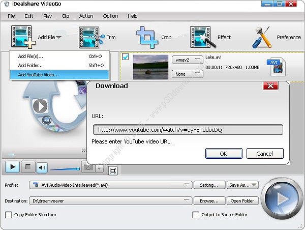 iDealshare VideoGo 7.1.1.7235 Crack + Serial Code Free Download 2022